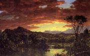 Frederic Edwin Church A Country Home oil painting reproduction